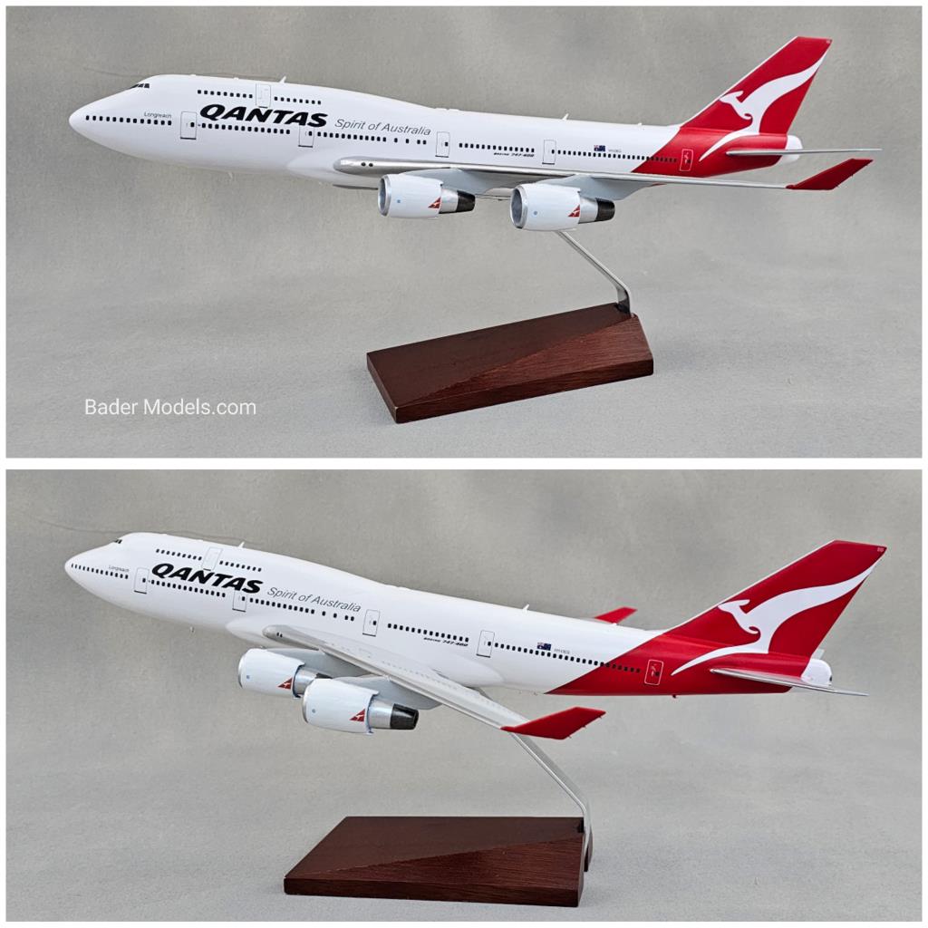 Qantas - B747-400 - (1:144)
